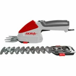 IKRA Cisaille à Gazon Et Arbuste à Batterie Avec Manche -IKRA Soldes Magasin 10089145 3