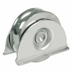 Roue à Gorge En V - AVL Avec Plaque Latérale - Charge 400 Kg - 919120Y