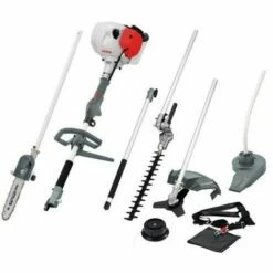 IKRA Soldes Magasin 4 IKRA Outils 5 En 1 équipé Debroussailleuse Lame+fils élagueuse Taille-haie -souffleur