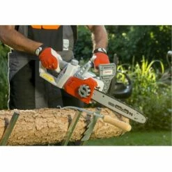 IKRA Scie à Chaîne De 40V ICC 2/2035 / Avec La Batterie 2x20 V / 2,0 Ah Et Un Chargeur -IKRA Soldes Magasin 43938191 3