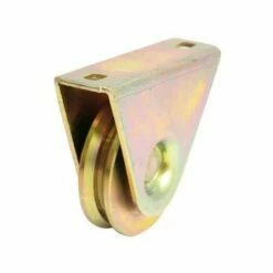 Roue Ø 80 à Gorge Triangulaire Support Extérieur AVL - Charge 300 Kg - 7000