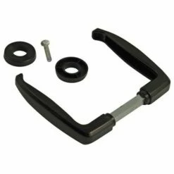 Poignée Noire 45-60 AVL - Carré De 8 Pour Tube épaisseur 50 Mm - 7098/50