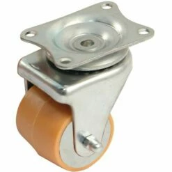 Roulette Style 45mm Platine Rectangulaire - AVL - 506130