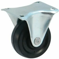 Roulette Platine Rectangulaire 40mm Fixe - AVL - 518141A