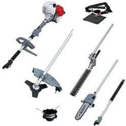 Ikra Outil Multifonctions Thermique IBKH 4en1 : Coupe-bordure, Débroussailleuse, Taill...