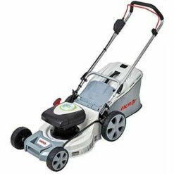 IKRA Tondeuse à Gazon Sur Batterie IAM 40-4325 Avec Fonction De Mulching, Diamètre De Coupe 43cm