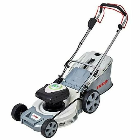 IKRA Tondeuse à Gazon Tractée Sur Batterie IAM 40-4625S Avec Fonction De Mulching, Diamètre De Coupe 46cm 3 IKRA Tondeuse à Gazon Tractée Sur Batterie IAM 40-4625S Avec Fonction De Mulching, Diamètre De Coupe 46cm